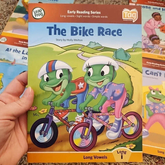 LOT of 6 TAG LEAP READER LONG VOWEL AIOUY Book Series COMPLETE - Picture 7 of 8